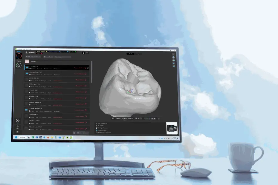 Worknc dental AutoOrder in the cloud